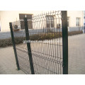 PVC/PE Coated Welded Iron Wire Mesh Fence/ Triangle Bending Fence